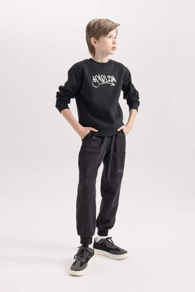 Resim Defacto Erkek Çocuk  Eşofman Alt D2211A8/AR138