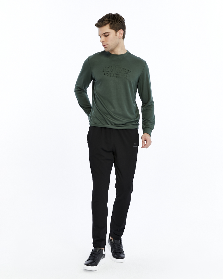 Resim T18ER-82186  Düz Paça  Erkek Eşofman Alt