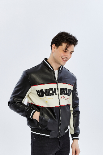 Resim Trender Erkek Deri Mont ve Ceket