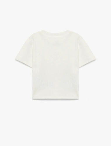 Resim Koton Kız Çocuk T-shirt 6SKG10107AK