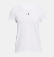 Resim Under Armour Ua Rival Core Ss Kadın T-Shirt 1383648-100