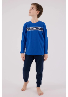 Resim U.S. Polo Assn Kids Erkek Çocuk Pijama Takım US2210-G