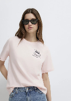 Resim Mavi Kadın T-shirt M1613727-71014