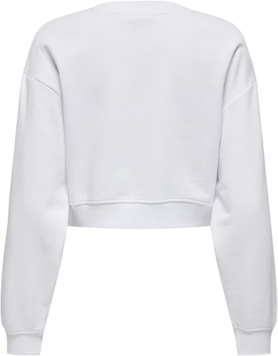 Resim Only Onlruna L/S O-Neck Box Cc Swt Kadın Sweat 15313683