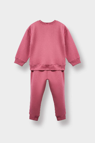 Resim Defacto Kız Bebek Sweat Takım G1597A5/PR309