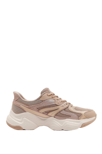 Resim Skechers Bobs Dıego Kadın Spor Ayakkabı 117689 Tan