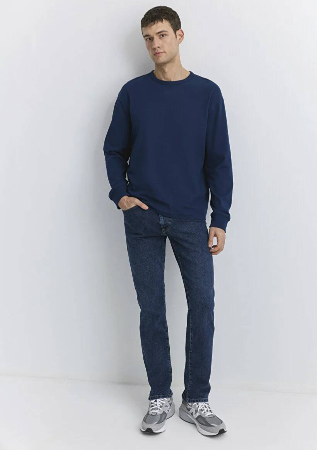 Resim Mavi Hunter Rinse Erkek Jean Pantolon M0020283045