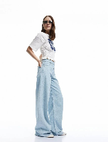 Resim Koton Kadın Jean Pantolon 5Sal40302Md