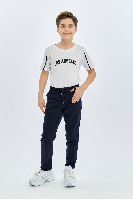 Resim Yenikoza Erkek Çocuk Kanvas Pantolon