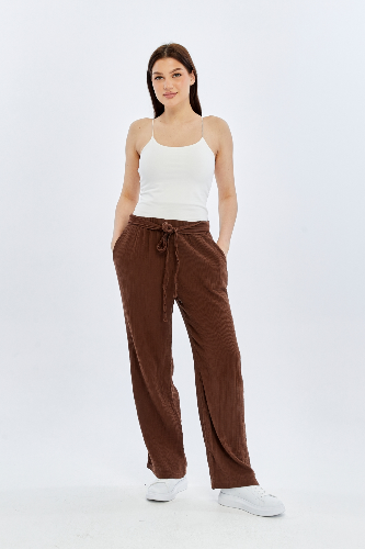 Resim Viole&More Kadın Kanvas Pantolon Yk10 Müslin