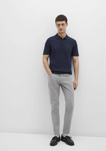 Resim Mavi Milan Wild Erkek Kanvas Pantolon M0081090688