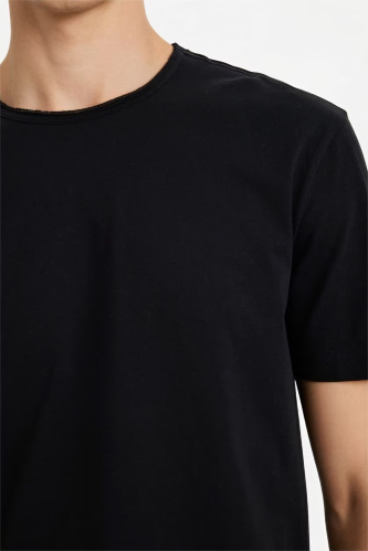 Resim Defacto Erkek T-shirt D5481AX/BK81