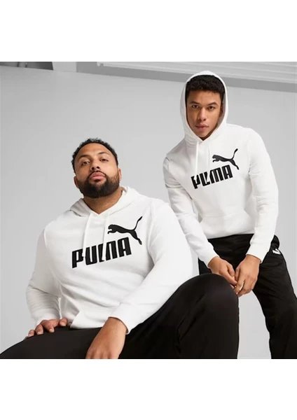 Resim Puma Ess No. 1 Logo Hoodie Erkek Sweat 682572-02