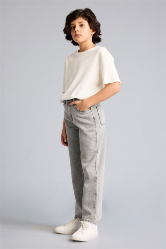 Resim Defacto Erkek Çocuk Jean Pantolon F8433A8/NM55