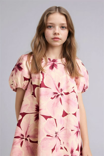 Resim Defacto Kız Çocuk Elbise G7085A8/PN86