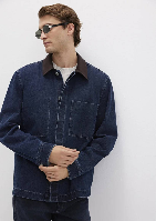 Resim Mavi Erkek Uzun Kol Gömlek M0211753-85481