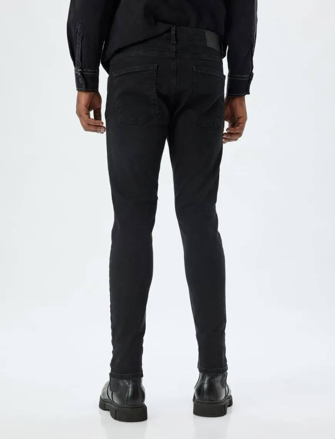 Resim Koton Erkek Jean Pantolon 6Wam40067Nd