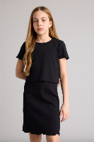 Resim Defacto Kız Çocuk Elbise H2206A8/BK27