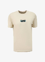 Resim Lee Erkek T-shirt L241521614 L241521 Mid Logo Loose Fit