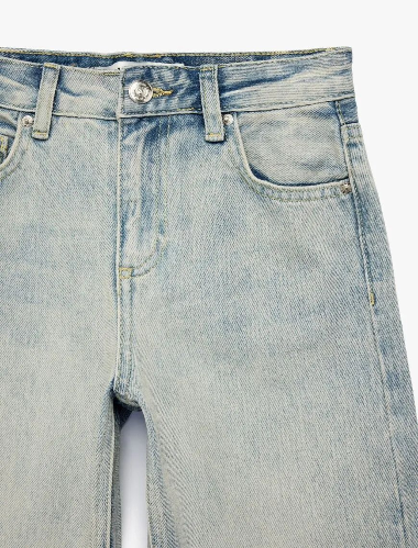 Resim Koton Kız Çocuk Jean Pantolon 6SKG40034AD