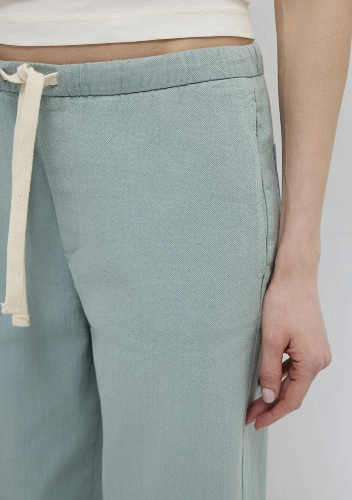 Resim Mavi Kadın Kanvas Pantolon M1011203-70113