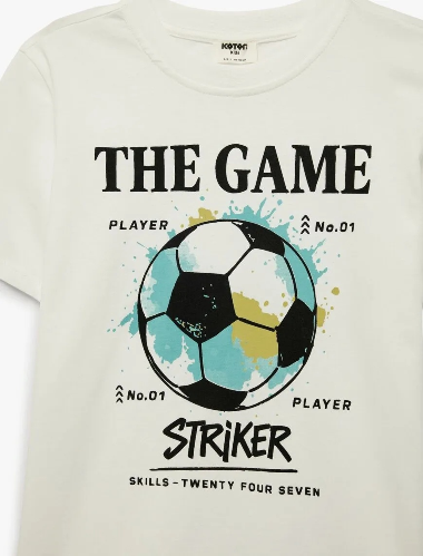 Resim Koton Erkek Çocuk T-shirt 6SKB10514TK