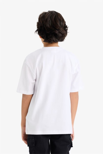 Resim Defacto Erkek Çocuk T-shirt K1693A6/WT34