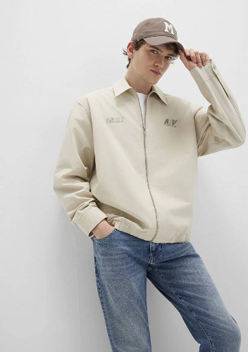 Resim Mavi Fermuarlı Ceket M0211690-70065