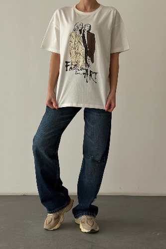 Resim QUZU Kadın T-shirt