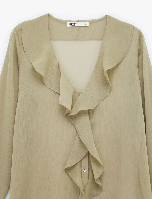 Resim Koton Kadın Gömlek 6SAK60120UW