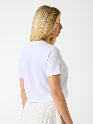 Resim Guess Athleisure  Kadın  T-shirt V6GI13K2980-G011 Habı Boxy Cn T-Shırt