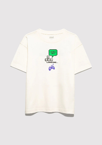 Resim Mavi Erkek Çocuk Tişört M6610421-70057