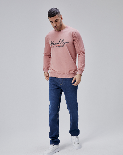 Resim Paul&More Erkek Sweat Brooklyn 0 Yaka 2 İp