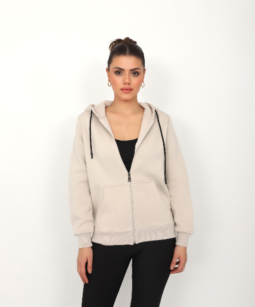 Resim Viole&More Kadın Sweat 105 Fermuarlı