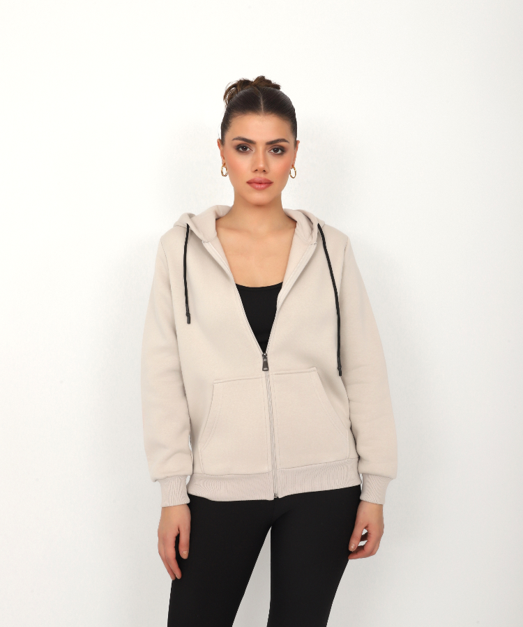 Resim Viole&More Kadın Sweat 105 Fermuarlı