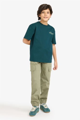 Resim Defacto Erkek Çocuk T-shirt G6485A8/GN465