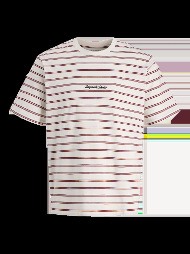 Resim Jack & Jones Jornorrebro Strıpe Tee Ss Cn Erkek T-Shirt 12291021