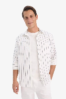 Resim Defacto Erkek Uzun Kol Gömlek E7893AX/WT34