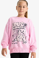 Resim Defacto Kız Çocuk  Sweat E6755A8/PN666