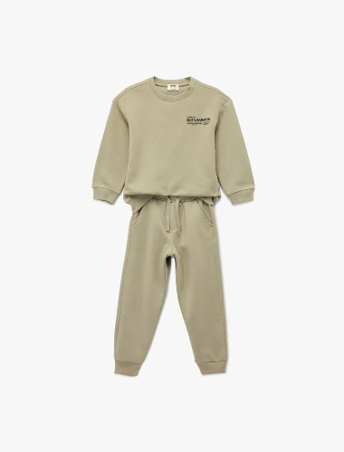 Resim Koton Erkek Çocuk Eşofman Takım 6WKB10049TK