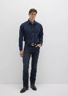 Resim Mavi Aİdan Used Erkek Gömlek M0210588-90768