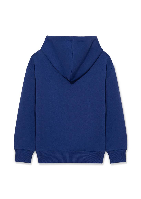 Resim Mavi Miav Baskılı Kapüşonlu Erkek Çocuk Sweat M6S10028-70722