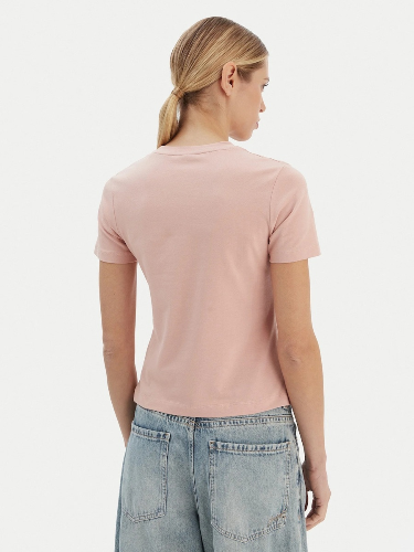 Resim Guess Athleisure  Kadın  T-shirt V6RI20J1314-G6M1 Octavıa Rn Ss T-Shırt