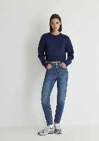 Resim Mavi Cindy Kadın Jean Pantolon M100277-87925