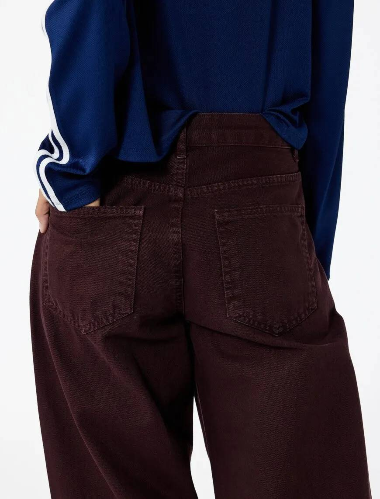 Resim Koton Kadın Kanvas Pantolon 6WAL40016MW