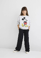 Resim Mavi Baskılı Kız Çocuk Eşofman Alt M7010019-900