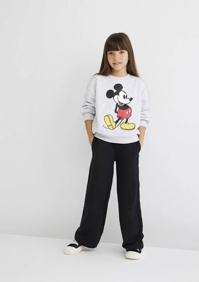 Resim Mavi Baskılı Kız Çocuk Eşofman Alt M7010019-900