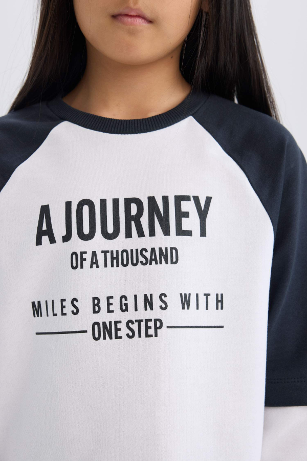 Resim Defacto Kız Çocuk Sweat D9443A8/WT34