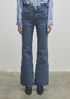 Resim Mavi Los Angeles Kadın Jean Pantolon M1010349-86463