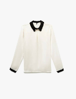 Resim Koton Kadın Uzun Kol Gömlek 6WAK60014UW